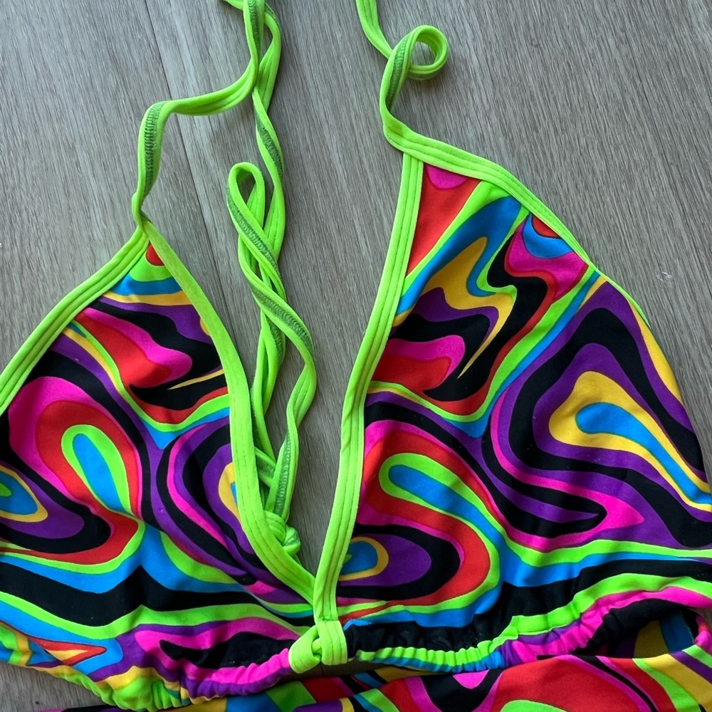 Dubluv Rave Biker Short Set - Picture 3 of 4